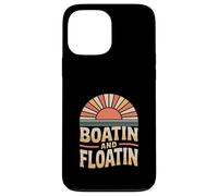 Boatin Floatin Funny Saying Vintage Retro Case for iPhone 13 Pro Max