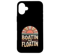 Boatin Floatin Funny Saying Vintage Retro Case for iPhone 16 Plus