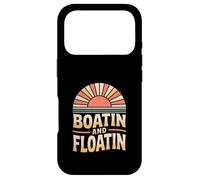 Boatin Floatin Funny Saying Vintage Retro Case for iPhone 17 Pro