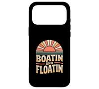 Boatin Floatin Funny Saying Vintage Retro Case for iPhone 17 Pro Max