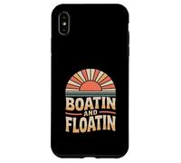 Boatin Floatin Funny Saying Vintage Retro Case for iPhone XS Max