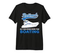 Boating Sailing My Retirement Plan My Boat Premium T-Shirt