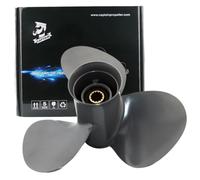 Boatman 11 1/4x13 Aluminum Outboard Propeller for Honda Engine BF35/40/45/50/60HP,13 Spline