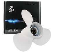 Boatman OEM Prop 11x15 Fit Yamaha Outboard Motor T25/F30/F40/F50/40HP/48hp/50hp/60hp/F60 G Series 13 Tooth Spline Aluminum 3 Blades Propeller 69W-45943-00-EL