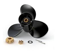 Boatman Upgrade 9.25x10 Outboard Propeller with Hardware Kits Compatible with Mercury Outboard Motos 9.9/15/20HP &Tohatsu Motos 9.9/12/15/18HP/20HP,NSM NSF MFS, OEM 48-897752A11