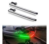 Boaton Marine Boat Navigation Lights, Night Fishing Lights, No Drilling Install Boat Bow Lights Boat Running Lights For Pontoon Boat Bass Boat Jon Boat Jet Ski Kayak