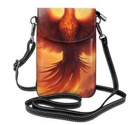 BOAXXL beautiful phoenix Cell Phone Purse Crossbody Safe reliable Fashionable and versatile for Daily Commuting Use