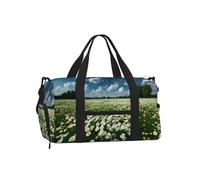 BOAXXL Endless Flower Fields Hand Travel Bag Light Sturdy Multiple Ways To Carry for Camping Outdoor Travel Holiday