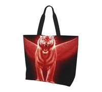 BOAXXL Flying Tiger Women's Shoulder Bag Stylish Simple Light Durable Tote Bag for Daily Commuting and Shopping