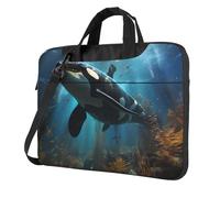 BOAXXL Huge killer whales Shockproof Laptop Bag with 14 inch Reduce Wear Multiple Ways To Carry for Daily Computer Work Use