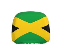 BOAXXL jamaica flag Car Headrest Cover One Piece Universal Anti-Fouling Elastic Protective Accessory