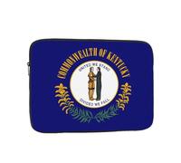 BOAXXL Kentucky State Flag Laptop Bag, 12 inch Lightweight and Compact Handbag, Suitable for Travel and Work University