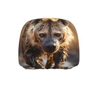 BOAXXL Lone Hyena Car Headrest Cover One Piece Universal Anti-Fouling Elastic Protective Accessory