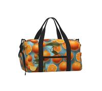 BOAXXL Many Delicious Oranges Hand Travel Bag Light Sturdy Multiple Ways To Carry for Camping Outdoor Travel Holiday