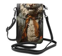 BOAXXL Mr. Dancing Tiger Cell Phone Purse Crossbody Safe reliable Fashionable and versatile for Daily Commuting Use