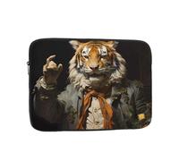 BOAXXL Mr. Dancing Tiger Laptop Bag, 13 inch Lightweight and Compact Handbag, Suitable for Travel and Work University