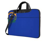 BOAXXL Nevada State Flag Shockproof Laptop Bag with 14 inch Reduce Wear Multiple Ways To Carry for Daily Computer Work Use