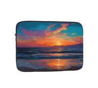 BOAXXL Seagulls Chasing The Sun Laptop Bag, 17 inch Lightweight and Compact Handbag, Suitable for Travel and Work University