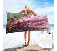 BOAXXL Symphony of Color Quick Dry Bath Towel 27.5"x55" Soft Comfort Lightweight and Foldable for Home Bath and Outdoor Activities