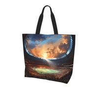 BOAXXL Wonderful soccer game Women's Shoulder Bag Stylish Simple Light Durable Tote Bag for Daily Commuting and Shopping