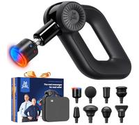 BOB AND BRAD D6 Pro Max+ Massage Gun with Heat and Cold Therapy, Professional Deep Tissue Percussion Massager with 16mm Amplitude, Powerful Muscle Massager Gun for Athletes Recovery Soreness Relief