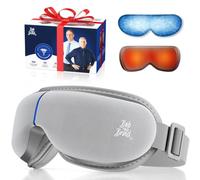 Bob and Brad Eye Massager with Cooling Gel Mask for Migraines Gray