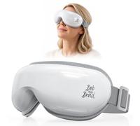 Bob and Brad Eye Massager with Heat Compression and Music, Rechargeable Heated Massage Eye Mask for Head Tension and Stress Relief Gifts for Women Men