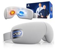 BOB AND BRAD EYEFLOW Eye Massager with Heat & Cooling, Semiconductor Cold Compress Eye Mask for Migraine Relief, Dry Eyes & Strain, Heated Eye Massager for Sleeping Aid, Birthday Gifts for Women Men
