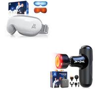 Bob and Brad EyeOasis 3 - Eye Massager and Bob and Brad Q2 Ultra Massage Gun
