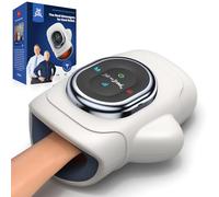 BOB AND BRAD Hand Massager with Heat and Compression, Individual Fingers, Cordless & Portable Hand Massager for Arthritis and Carpal Tunnel, Pain Relief, Relax for Home Office, Gift for Women Men