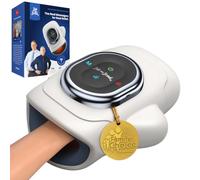 BOB AND BRAD Hand Massager for Arthritis, Upgraded Heat and Compression | Portable HandSpa Pro Hand Massager for Arthritis and Carpal Tunnel, Pain Relief, Relax for Home Office, Gift for Women Men