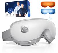 Bob and Brad Ultra Quiet Eye Massager with Heat and Cooling Gel Mask, Zero Pro Eye Massage Mask for Sleep, Migraine Relief, Stress Relief and Eye Strain, Relaxation Birthday Gifts for Women Men