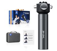 BOB AND BRAD VibeFlow Vibration Therapy Massager, 160Hz Deep Tissue Vibrating Muscle Massage Gun for Pain Relief, Portable Handheld Massage Gun for Full Body Trigger Point, Gift for Women Men