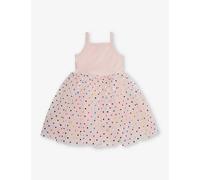 Bob & Blossom Girls Pink Spot Kids Polka-dot-print Tutu Cotton-blend Dress 1-8 Years 2-4