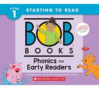 Bob Books - Phonics for Early Readers Hardcover Bind-Up Phonics, Ages 4 and Up, Kindergarten (Stage 1: Starting to Read)