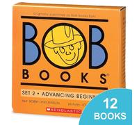 Bob Books: Set 2 - Advancing Beginners Box Set (12 books): 8 Books for Young Rea