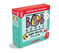 Bob Books - Sight Words First Grade Box Set Phonics, Ages 4 and Up, First Grade, Flashcards (Stage 2: Emerging Reader)