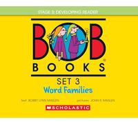 Bob Books - Word Families Hardcover Bind-Up Phonics, Ages 4 and Up, Kindergarten, First Grade (Stage 3: Developing Reader)