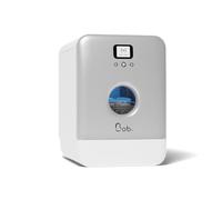 Bob - Compact Dishwasher -daily dishes of 3 people - Built-in Dishwasher - Free-standing, Integrated tank, Portable - White (Grey)