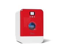 Bob - Compact Dishwasher -daily dishes of 3 people - Built-in Dishwasher - Free-standing, Integrated tank, Portable - White (Red)