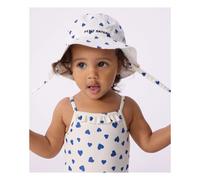 Bob Cœurs Twill Baby White 3/6 months