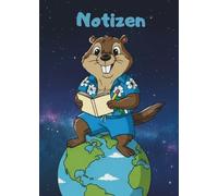 Bob der Biber - Notizbuch: Notizbuch mit 72 illustrierten Seiten