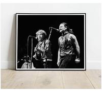 Bob Dylan And Bono U2 : Huge Classic Photo Poster : 30"x24"