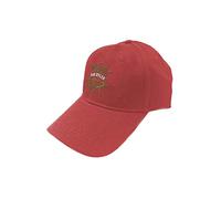 Bob Dylan Baseball Cap Eye Icon Official Red Talla única