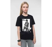 Bob Dylan Blowing in the Wind T-Shirt in Black | Size: 11-12 Years Bob Dylan Black 11-12 Years