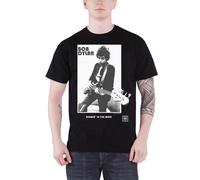 Bob Dylan Blowing In The Wind T-Shirt in Black | Size: Small Bob Dylan Black S