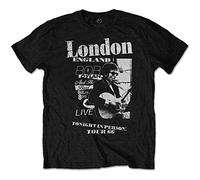 Bob Dylan DYLTS14MB02 T-Shirt, Black, Medium