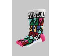 Bob Dylan Guitar Pattern Socks