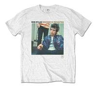 Bob Dylan Highway 61 Revisited Official Tee T-Shirt Mens Unisex (Small) White