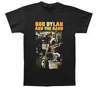 Bob Dylan Men's Basement Tapes Slim Fit T-shirt X-Large Black